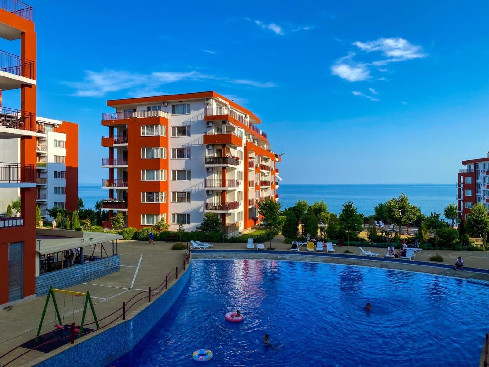 Panorama Fort Beach, Фамилно Студио Deluxe スヴェティ・ヴラス エクステリア 写真
