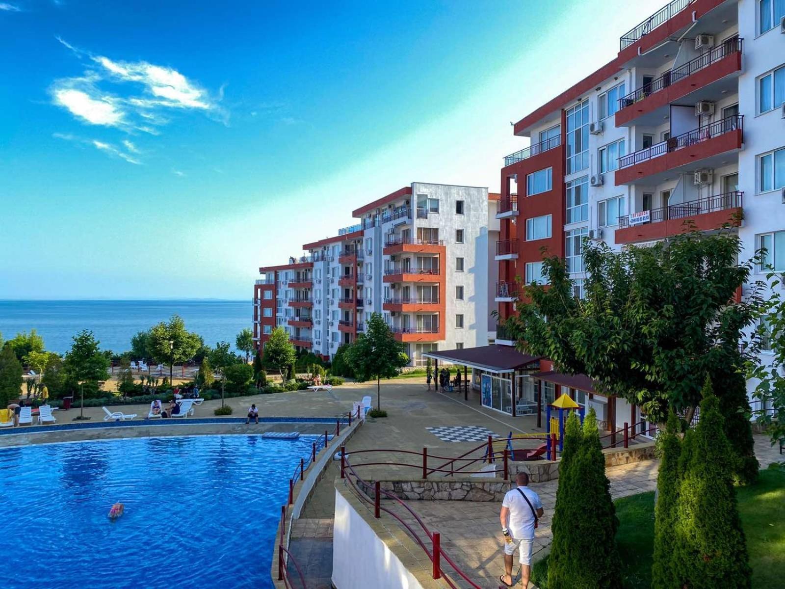 Panorama Fort Beach, Фамилно Студио Deluxe スヴェティ・ヴラス エクステリア 写真