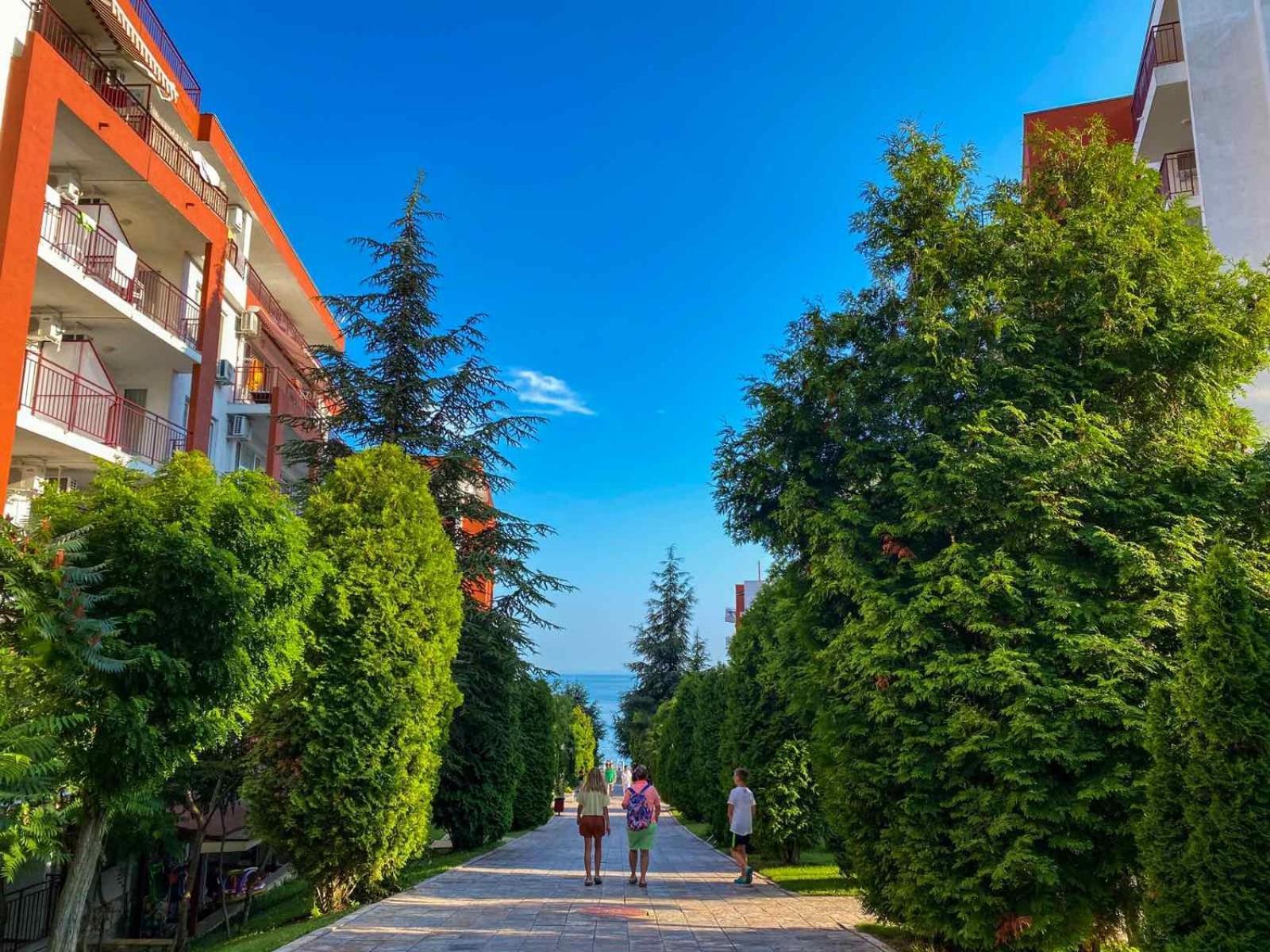 Panorama Fort Beach, Фамилно Студио Deluxe スヴェティ・ヴラス エクステリア 写真